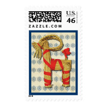 Scandinavian Yule Goat postage