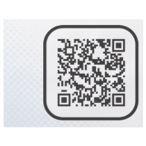 Scannable QR Bar code Flyer Design
