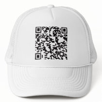 Scannable QR Bar code Hat