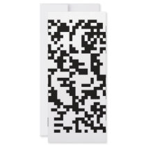 Scannable QR Bar code Rack Card Design