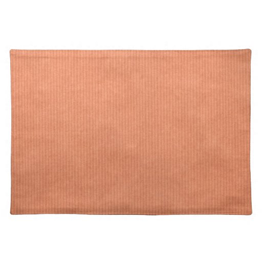 Scanned Detailed Kraft Paper Texture Peach Pink Placemat Zazzle