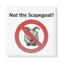 Scapegoat magnets by egogenius Scapegoat magnets