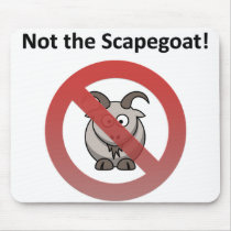 Scapegoat mousepads by egogenius Scapegoat mousepads