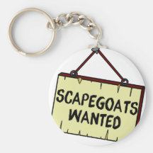 Scapegoats Wanted Keychain