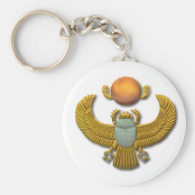 Scarab-gold Key Chain