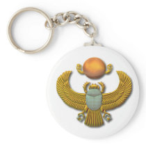Scarab-gold Key Chain