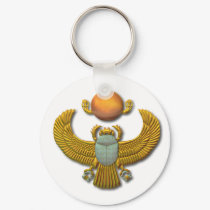 Scarab-gold keychains