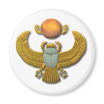 Scarab-gold Magnet