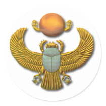 Scarab-gold stickers