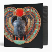 Scarab pectoral, from the tomb of Tutankhamun 3 Ring Binders