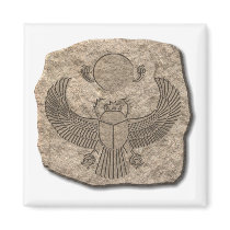 Scarab-stone Fridge Magnet