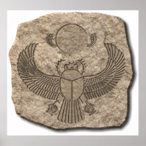 Scarab-stone Print