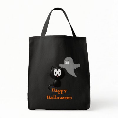 Scardy Cat Trick Or Treat Bag by NixxysPicks