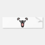 scare bear bumper sticker