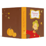 Scarecrow Autumn Harvest Fall Thanksgiving Binder