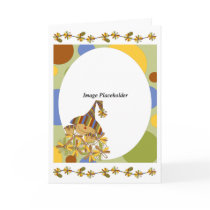 Scarecrow Card Photo Template