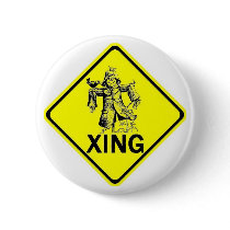 Scarecrow Crossing Highway Sign buttons by wesleyowns Scarecrow Crossing Highway Sign buttons