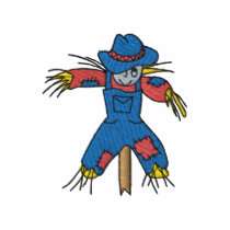Scarecrow embroidered shirts