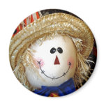 Scarecrow Face Fridge Magnet
