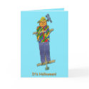 Scarecrow Halloween Card