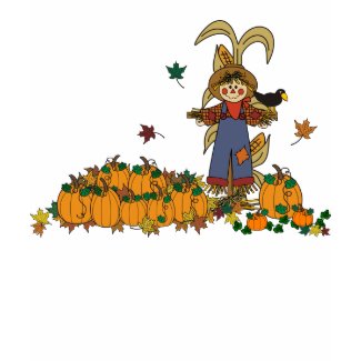 Scarecrow in the Pumpkin Patch shirt