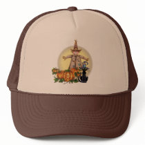 SCARECROW, JACK & CAT by SHARON SHARPE hats