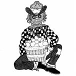 Scarecrow Pin Cut Out