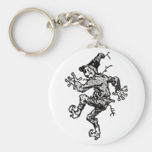 Scarecrow Striding Key Chains