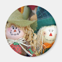Scarecrows Fridge Magnet