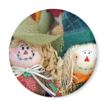 Scarecrows magnets by FallSeason Scarecrows magnets