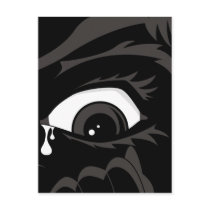 Scared Boy Postcard by markmurphycreative Scared Boy Postcard