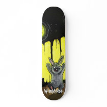 Scared Bunny 2 skateboards by wiseminds Scared Bunny 2 skateboards