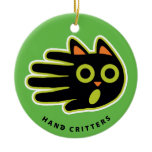 Scared Cat ornament