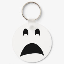 SCARED GHOST keychains by llewsilverhand2 SCARED GHOST keychains