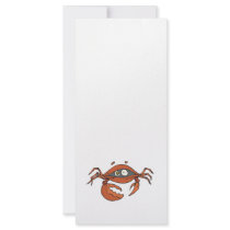 scared little crab rack card