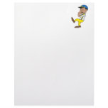 Scared Pitcher Customized Letterhead