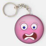 Scared Purple Key Chains