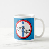 Scared Scriptless Mug - Your name here! mugs