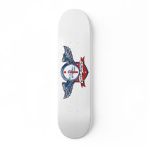 Scared Scriptless & the Aerial Angels Skate skateboards by ScaredScriptless Scared Scriptless & the Aerial Angels Skate skateboards