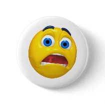 scared smiley buttons by SmileyFaceStore scared smiley buttons