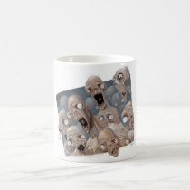 Scared Zombies mugs by deluxepaint Scared Zombies mugs