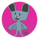 Scaredy Bat stickers