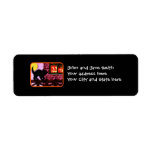 Scaredy cat return address labels