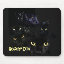 Scaredy Cats Mousepad