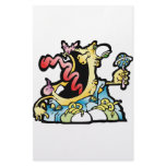 scaredypants stationery design