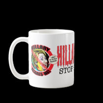 scares Beware Hillary Mug mugs
