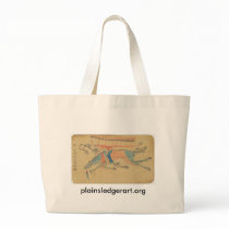 Scares The Enemy:  Losing War Horse bags