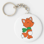 Scarf Fox Key Chains
