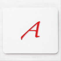 Scarlet A Mouse Pad mousepads by CharlotteAtheists Scarlet A Mouse Pad mousepads