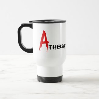 Scarlet Atheist mug